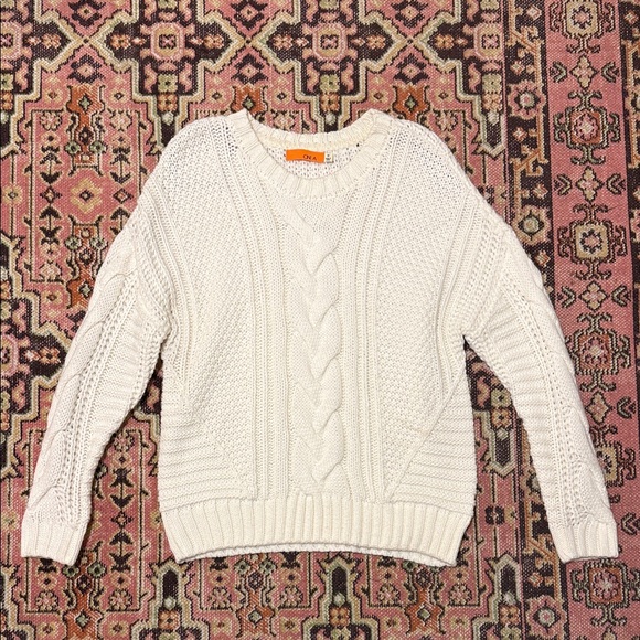 One A Ivory Cable Knit Sweater - Picture 2 of 7